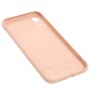 Чехол для iPhone Xr Wave Fancy laika spaceman / pink sand