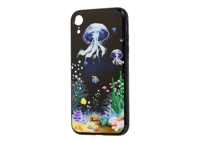 Чехол для iPhone Xr glass море