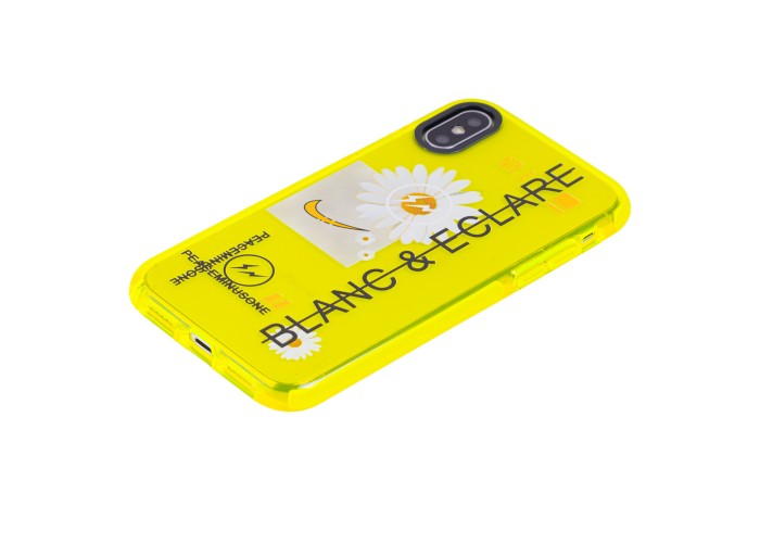 Чехол для iPhone Xs Max Neon print blanc