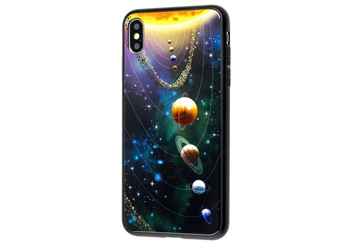 Чехол для iPhone Xs Max glass 