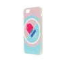 Чехол durex для  iPhone 5 розово голубой