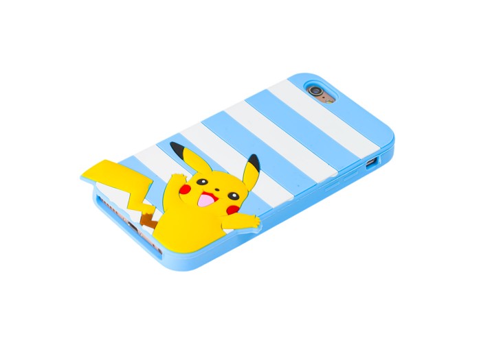 3D чехол Pokemon для iPhone 6 голубой