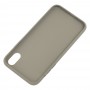 Чехол Carbon New для iPhone Xs Max серый