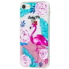 Чехол Chic Kawair для iPhone 7 / 8 Chic  розовые 1 фламинго