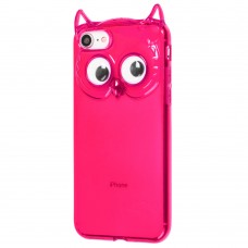 Чехол Disney для iPhone 7 / 8 сова розовый