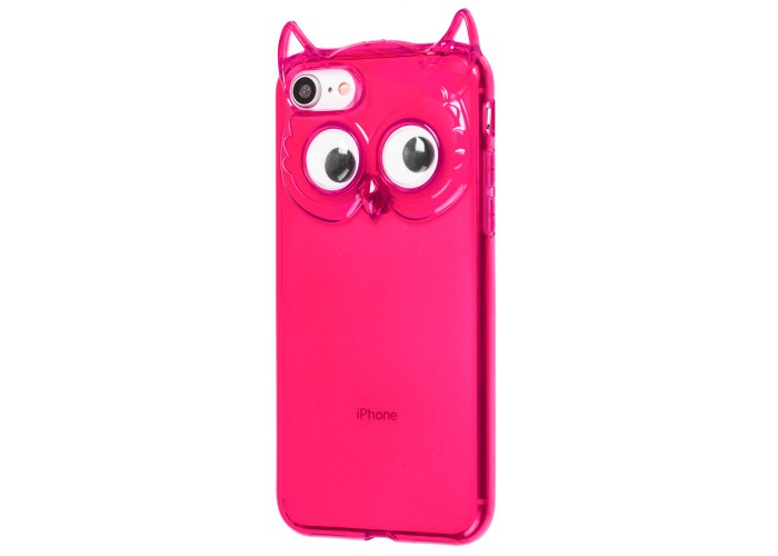Чехол Disney для iPhone 7 / 8 сова розовый