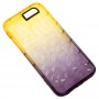 Чехол Gradient Gelin для iPhone 6 желто-фиолетовый