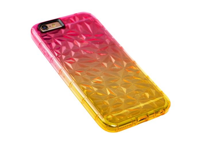 Чехол Gradient Gelin для iPhone 6 розово-желтый