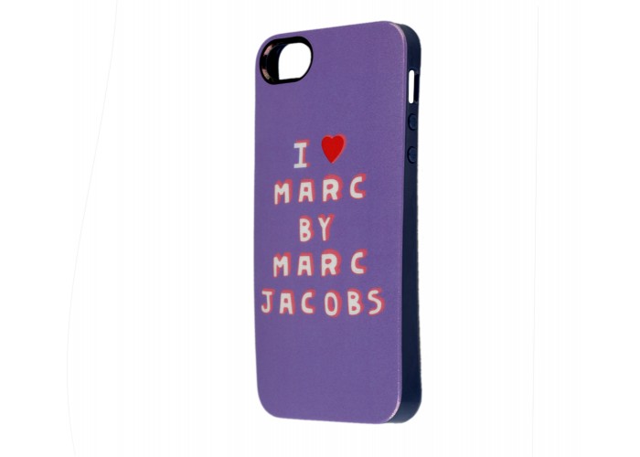 Чехол Mark Jakobs для iPhone 5 фиолетовый