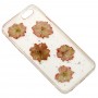 Чехол Nature Flowers для iPhone 6 красные цветы