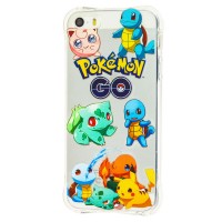 Чехол Pokemon GO для iPhone 5 разные