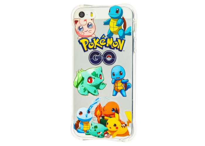 Чехол Pokemon GO для iPhone 5 разные