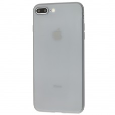 Чехол Shadow для iPhone 7 Plus / 8 Plus ультратонкий черный прозрачный