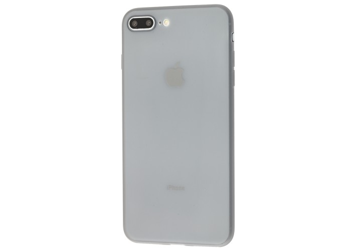 Чехол Shadow для iPhone 7 Plus / 8 Plus ультратонкий черный прозрачный
