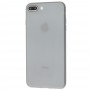 Чехол Shadow для iPhone 7 Plus / 8 Plus ультратонкий черный прозрачный