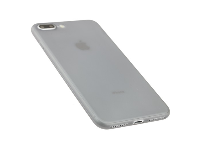 Чехол Shadow для iPhone 7 Plus / 8 Plus ультратонкий черный прозрачный