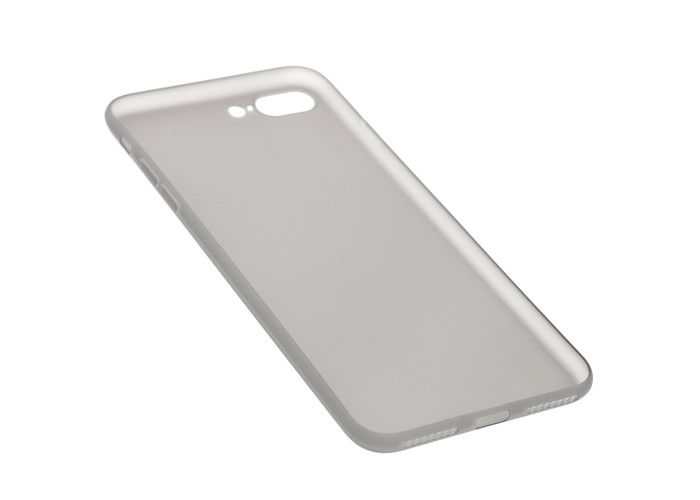 Чехол Shadow для iPhone 7 Plus / 8 Plus ультратонкий черный прозрачный