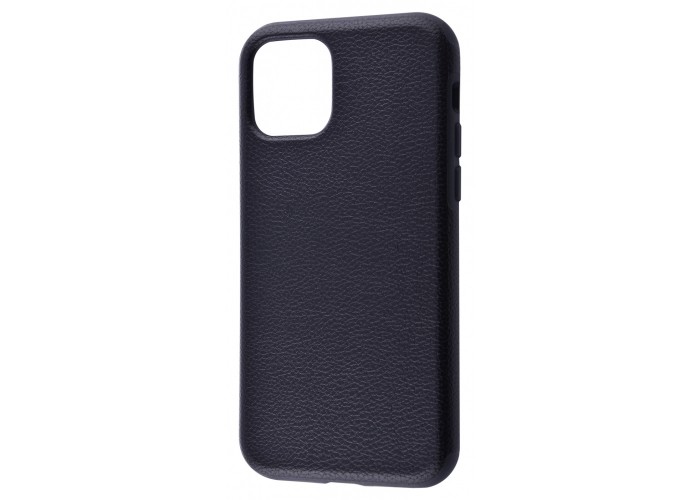 Чехол для iPhone 11 Grainy Leather черный