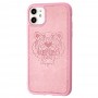 Чехол для iPhone 11 Kenzo leather розовый