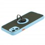 Чехол для iPhone 11 LikGus Edging Ring бирюзовый