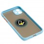 Чехол для iPhone 11 LikGus Edging Ring бирюзовый