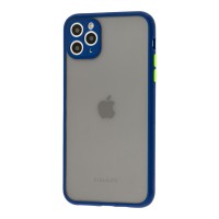 Чехол для iPhone 11 LikGus Totu camera protect синий