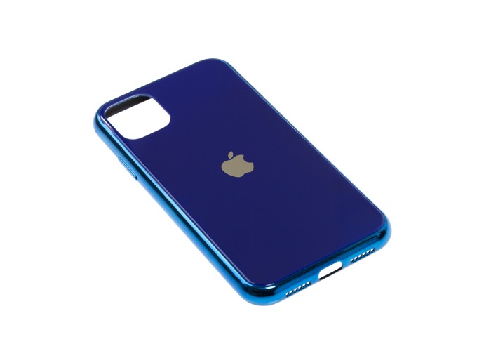 Чехол для iPhone 11 Original glass синий