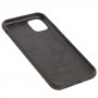Чехол для iPhone 11 Silicone Full light olive / серый