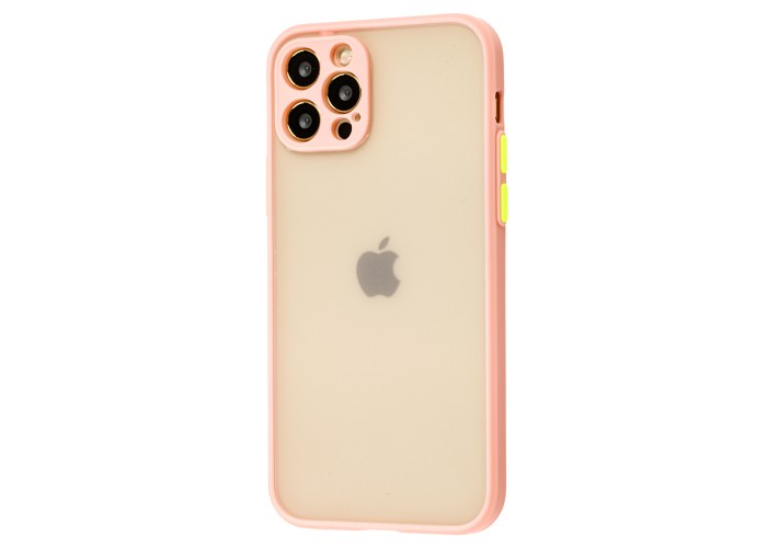 Чехол для iPhone 12 Pro LikGus Totu camera protect розовый