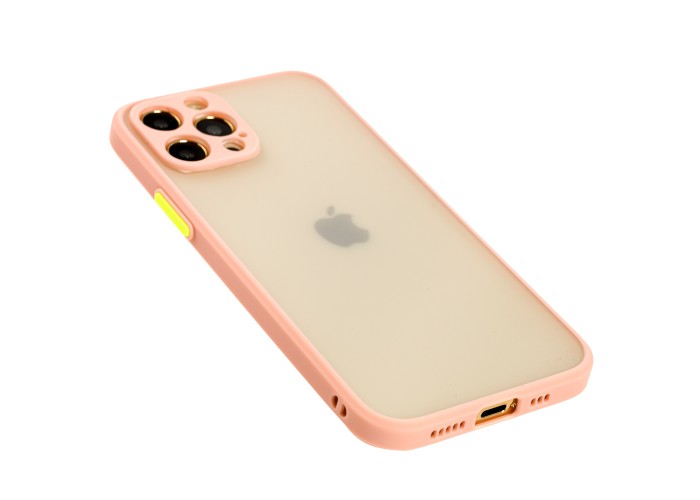 Чехол для iPhone 12 Pro LikGus Totu camera protect розовый