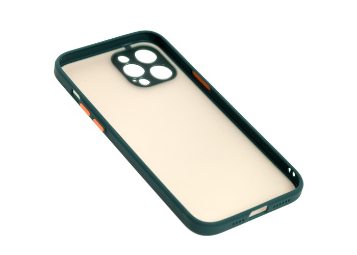 Чехол для iPhone 12 Pro Max LikGus Totu camera protect оливковый