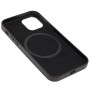 Чехол для iPhone 12 / 12 Pro Leather with MagSafe черный