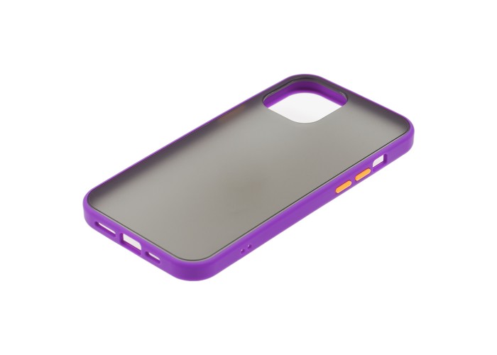 Чехол для iPhone 12 / 12 Pro LikGus Maxshield фиолетовый
