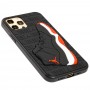 Чехол для iPhone 12 / 12 Pro Sneakers Brand jordan черный / красный