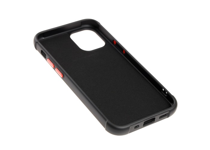 Чехол для iPhone 12 mini Bracket flap черный