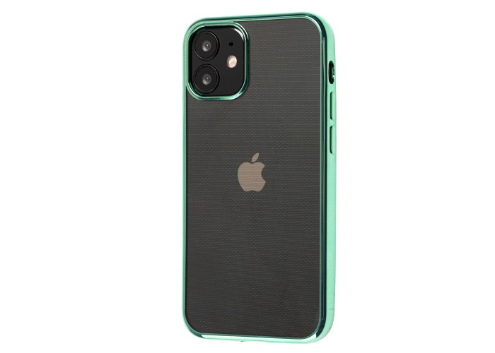 Чехол для iPhone 12 mini Glossy edging зеленый