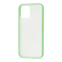 Чехол для iPhone 12 mini LikGus Maxshield салатовый