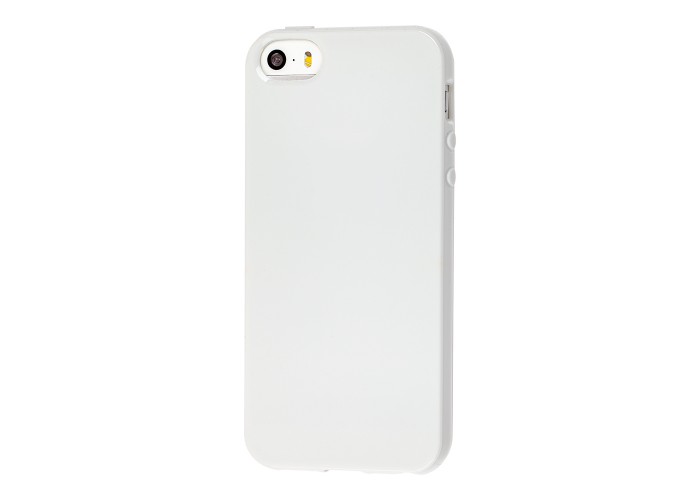 Чехол для iPhone 5 глянцевый белый