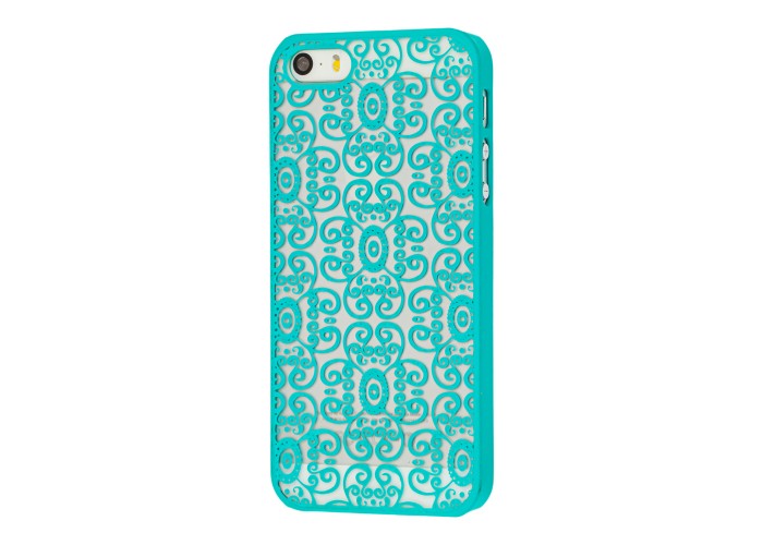 Чехол для iPhone 5 soft touch Luoya бирюзовый