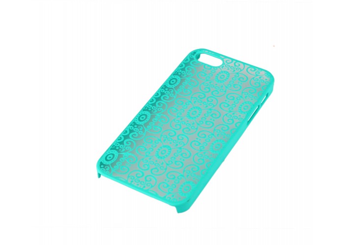 Чехол для iPhone 5 soft touch Luoya бирюзовый