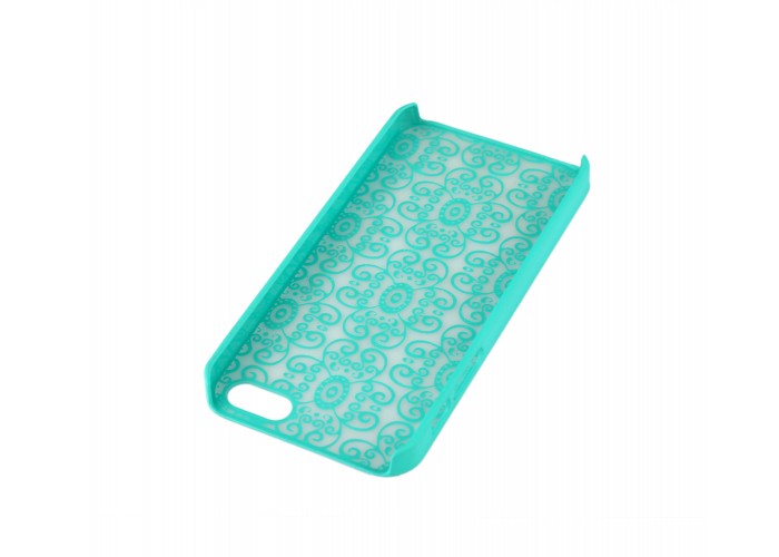 Чехол для iPhone 5 soft touch Luoya бирюзовый