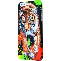 Чехол для iPhone 6 Plus Luxo Face neon 360 (PC) №4