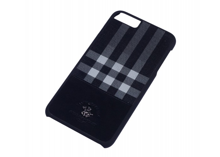 Чехол для iPhone 6 Plus Polo Plaide (leather) черный