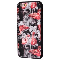 Чехол для iPhone 6 White Knight Pictures Glass (33)