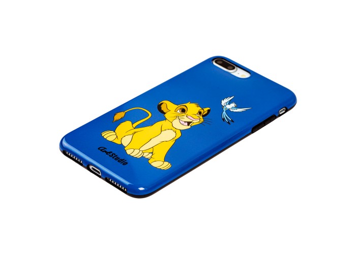 Чехол для iPhone 7 Plus / 8 Plus ArtStudio Little Friends Симба синий