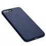 Чехол для iPhone 7 Plus / 8 Plus Leather cover синий