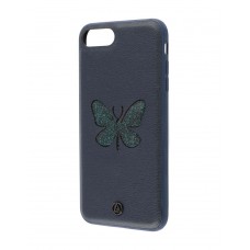 Чехол для iPhone 7 Plus / 8 Plus Luna Aristo бабочка синий