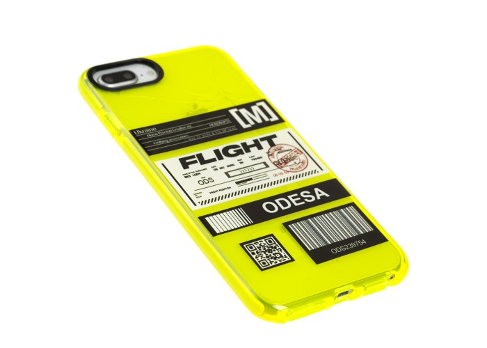 Чехол для iPhone 7 Plus / 8 Plus Neon print flight