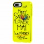 Чехол для iPhone 7 Plus / 8 Plus Neon print happy