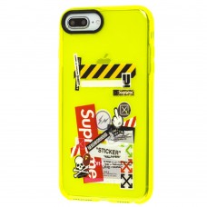 Чехол для iPhone 7 Plus / 8 Plus Neon print supreme